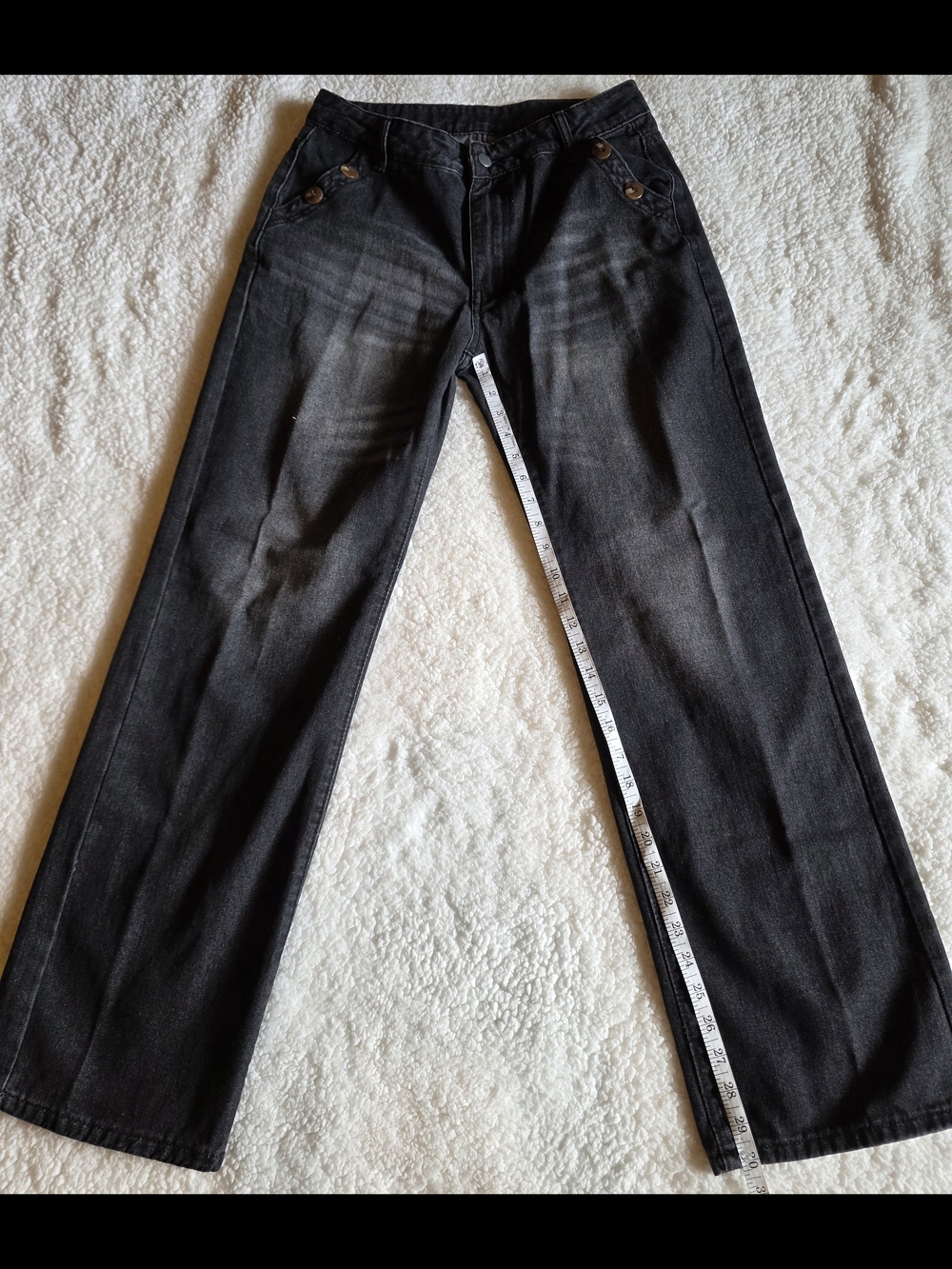 SHEIN Black Straight Leg Women's Jeans